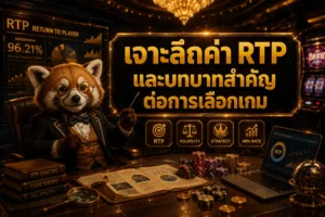 เจาะลึกค่า RTP และบทบาทสำคัญต่อการเลือกเกม