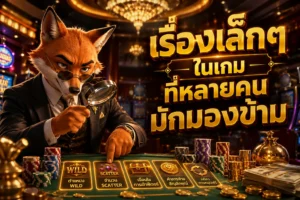 เรื่องเล็กๆ ในเกมที่หลายคนมักมองข้าม