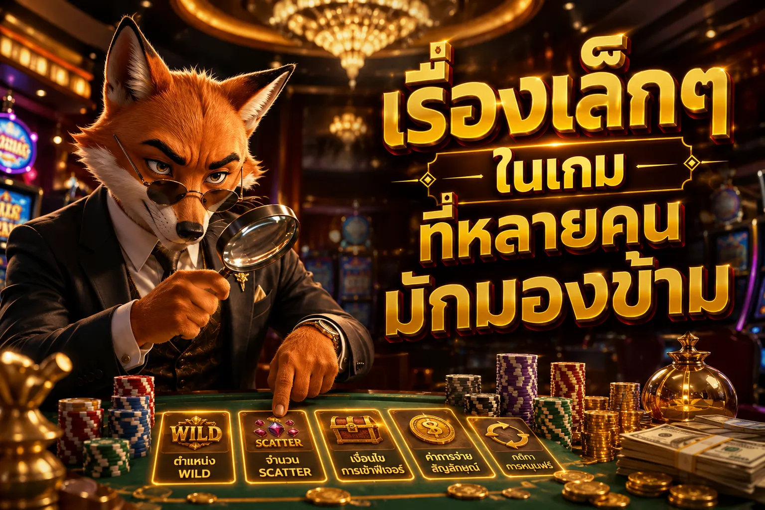 เรื่องเล็กๆ ในเกมที่หลายคนมักมองข้าม